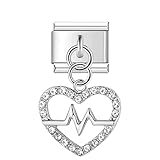 Elefezar Stainless Steel Italian Style Charms