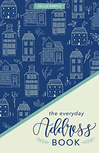 BOOK The Everyday Address Book: A Personal Organizer for Addresses, Social Media Handles and Notes P.P.T