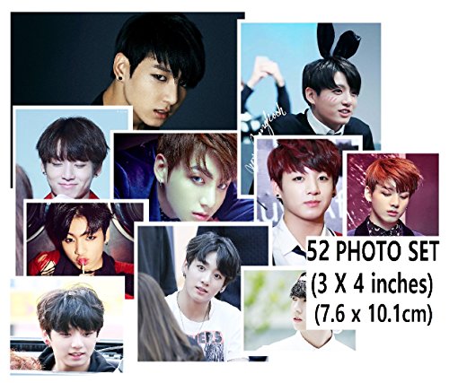 Bts jungkook solo - photo set 52pcs (3 x 4 inches) + so…
