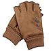 Monoche Half Finger Mittens Gloves Touch Screen Windproof Waterproof for Out Indoor Sports Men Women Cycling Driving Riding (Coffee)thumb 4
