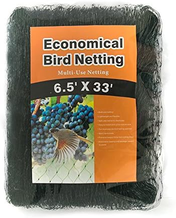 Green House Economical Bird Netting (2PKG, Black)