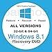 Compatible With Windows 8.1 Reinstall Recovery Repair Reset Boot Fix Install Disk 64 & 32 bit Systems - All Brands (Dell, HP, etc) w/ Printed Instructions & Support