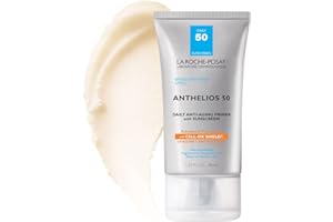 La Roche-Posay Anthelios Anti-Aging Primer with Sunscreen, 50 SPF, Blurs Fine Lines and Wrinkles with Daily Sun Protection, 1.35 Fl Oz (Pack of 1)