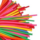 Animal Balloons 260q Balloons Assorted Color Thickening Latex Twisting Modeling Long Magic Balloons for Animal Shape Weddings, Birthdays Clowns, Party Decorations 100ct