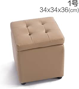 Jiaodeng Otomanas,otomano con Taburete Storageleather Banco De Zapato