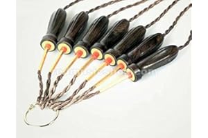 Guqin Tuning Pegs, All-purpose, Xuanji Brand, 1 Set (Ebony)