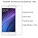 Xiaomi Redmi 4A Case + Screen Protector, Gzerma Soft Shock-Absorption Scratch Resistant TPU Durable Protective Cover and High Definition (HD) Clear, Bubble Free Phone Film for Xiaomi Redmi 4A, Gray