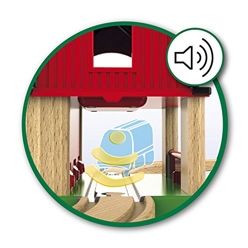 BRIO World 33936 Smart Tech Bauernhof – Spiel-Bauernhof mit Tieren & Heuwagen-Anhänger – Interaktives Spielzeug empfohlen ab 3 Jahren – Bild 5