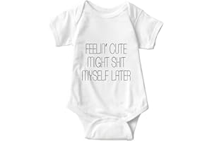 listery Funny Romper Cute Novelty Infant Baby Bodysuit Funny Baby infant Pregnancy Announcements