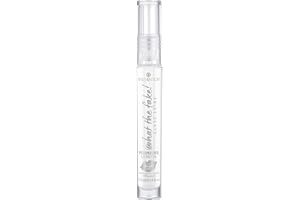 essence | What the Fake! Glass Shine Plumping Lip Filler | Clear Gloss with a High Shine Plumping Effect | Infused with Ginger Oil and Hyaluronic Acid | Vegan, Gluten Free & Cruelty Free