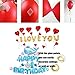 COOLAKE Balloon Glue Point 400 PCS, Double Side Glue Stickers Adhesive Tape Craft for Wedding Party Balloon Decor Art (4 Rolls)