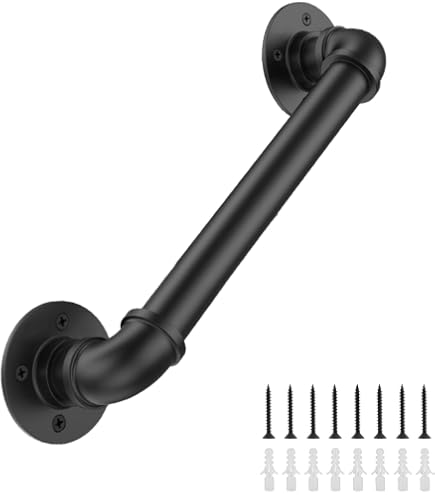 Bar Foot Rail Kit – 304 Stainless Steel Satin Finish, Wall Mounted, 8ft Length, 880 Lbs Load Capacity, Gold – For Home Kitchen, Restaurant, Counter