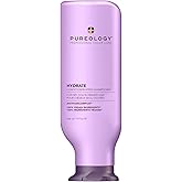 Pureology Hydrate Conditioner - For Dry or Color Treated Hair, Nourishing Conditioner to Restore Moisture and Seal in Hydration, Vegan