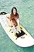 SUP-Now Paddleboard Deck Bag with Waterproof Insert (Green Trim)