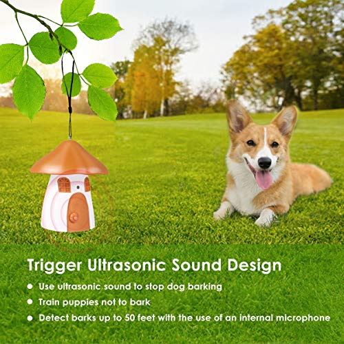 Anti Barking Device, Bark Box Dog Barking Control Devices, Ultrasonic Sonic Dog Repellent Anti Bark Deterrents Devices, Bark Control Device, Birdhouse Barking Deterrent, Dog Repellent, Bark Control