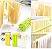 Plastic Collapsible Pasta Rack Drying,Spaghetti Dryer Stand Noodle Drying Holder Hanging Rack
