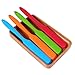 Silicone Spatula Set -450°F Heat-Resistant Non Stick Cake Cream Butter Spatulas Mixing Batter Scraper Brush Silicone Baking Spoon Cook Tool Multicolor 4-Pieces