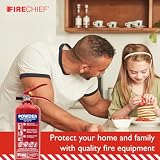 Firechief Core ABC Powder Fire Extinguisher 2kg CXP2 BS EN 3 Kitemark view 3