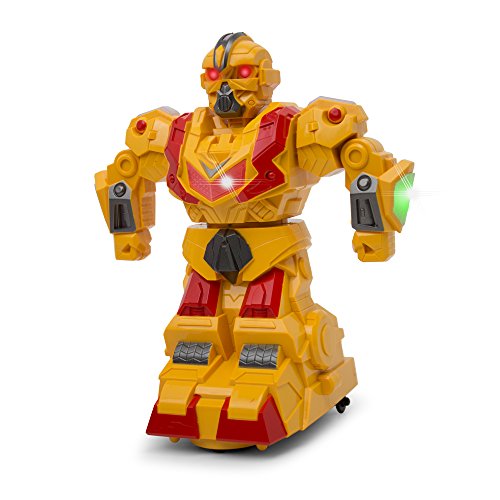 Rotary dancing robot bump and go - kis action - 360 stu…