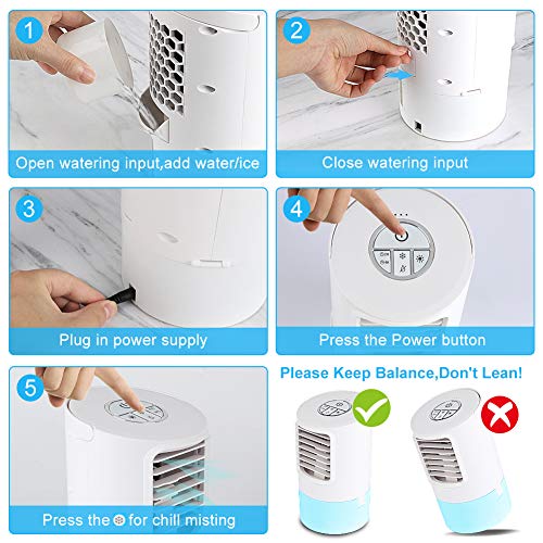 6 WEINAS+Personal+Conditioner+Evaporative+Humidifier