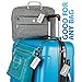 Coral Entertainments CE Luggage Tags 3 Units Stainless Steel. 1-Year Warranty and Bonus Included.