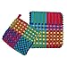 Harrisville Designs Friendly Loom | 10” PRO-Sized Blue Potholder Weaving Loops | Craft 2 Cotton Potholders