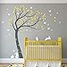 DesignDivil's Full Size Beautiful Bunny Rabbits Tree Nursery Room Wall Art Decal DD007