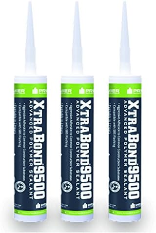Pack of 3 - XtraBond 9500 Modified Polyurethane Sealant Ultra Clear 10 oz. 95000