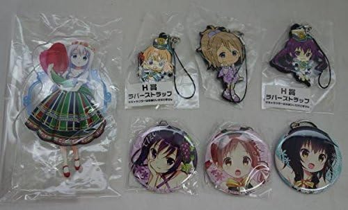 Amazon Co Jp ご注文はうさぎですか ごちうさ 7個セット ラバーストラップ アクリルスタンド 缶 キーホルダー 青山 ココア チノ リゼ マヤ メグ ホビー 通販