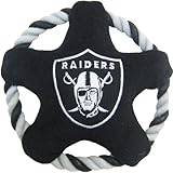 Pets First NFL Oakland Raiders Star Disk Toy