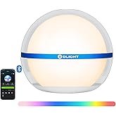 OLIGHT Sphere Portable LED Light, Rechargeable 360-degree Light-Emitting Ambient Lighting with APP Control, 75 Lumens RGB Col