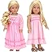 Sophia's 18 Inch Doll Clothes Nightgown and Dressing Gown | Light Pink Peignoir & Nightgown, Made to fit Your Favorite 18 Inch American Doll!