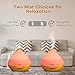 Essential Oil Diffuser 300ml Anjou Aromatherapy Diffuser, Ultrasonic Cool Mist Humidifier for Office, Home Decor Gift, Up to 8H Use, Waterless Auto Shut-Off, 7 Color LED Lights, Wood Grain, BPA-Free
