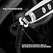 Hair Straightener Brush by And He is Done - Best 2 in 1 Ionic Hair Straightener Brush with Heat Resistant Glove Carrying Bag -Anti-scald, Anti-static, Adjustable Temperature - no More Damaged Hair