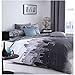 T&A Textiles Catherine Lansfield City Scape UK Double/US Full Duvet Cover Set
