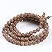 Areke Mens Wood Bracelets Link Wrist Necklace Unisex Women's Tibetan Buddhist Bead Prayer Buddha Mala