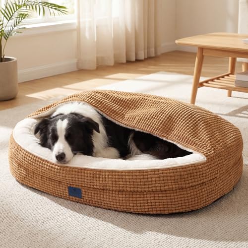 Veehoo 2-in-1 Dog Cave Bed