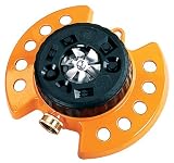Dramm Available 15022 ColorStorm 9-Pattern Premium Turret Sprinkler with Heavy-D, Orange