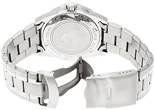 Lotus Reloj Analógico para Hombre de Cuarzo con Correa en Acero Inoxidable 15301/6 - Imagen 3