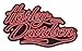 Harley-Davidson Embroidered Harley Flame Emblem Patch, SM 4 x 1.4375 in EM295812