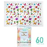 Disposable Placemats For Children Baby Toddlers Kids by Palluat | Extra Sticky Strips, Table Top, Restaurants | Enjoy Meals, No Cleaning - Ecofriendly 18