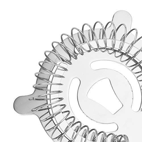 Markcur Multifunktions Eisfilter Barsieb aus Edelstahl für Barkeeper Bar KTV Weinglas Cocktailshaker Strainer – Bild 3