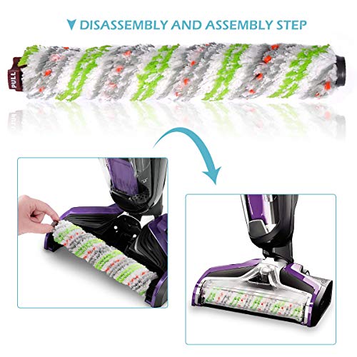 KEEPOW MultiSurface Brush Roll Replacement Compatible for Bissell 1868