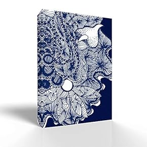 Canvas Wall Art Traditional Tie-Dyeing Art Pictures Home Wall Decorations for Bedroom Living Room Paintings Canvas Prints Framed - 12x18 inches
