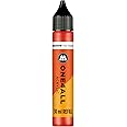 MOLOTOW ONE4ALL Acrylic Paint Refill ONE4ALL Paint Marker, Traffic Red, 30ml Bottle, 1 Each (693.013)