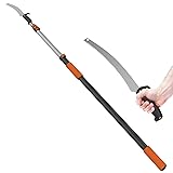 LAANPOLE 26FT Pole Saw, Telescoping Tree Trimmer