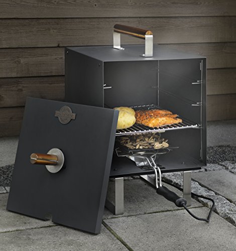 Orange County Smoker OCS 60360002 Räucherofen Räucherschrank Smoker Grill 3 Räucherroste Abtropfschalen 1300 Watt… – Bild 4