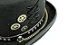 Conner Hats Steampunk Wool Top Hat -- Black X-Large