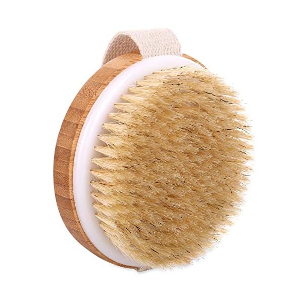 HS-2pcs-Body-Brush-Dry-Skin-Bath-Shower-Brush-Back-Scrubber-Natural-Bristles-Exfoliating-Cellulite-Brush-Bamboo-Wood H&S 2pcs Body Brush Dry Skin Bath Shower Brush Back Scrubber Natural Bristles Exfoliating Cellulite Brush Bamboo Wood