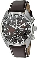 Seiko Men's SNN241 Chronograph Brown Dial Watch